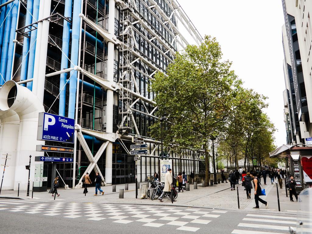 Studio Petit Pompidou Paris Værelse billede
